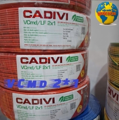 Dây Cáp Điện Đôi Mềm Cadivi VCmd2x1 2x32