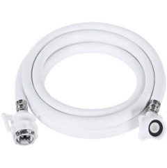 Dây cấp nước máy giặt 1m5 màu trắng loại cơ bản nhất