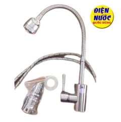 Vòi rửa chén nóng lạnh inox 304