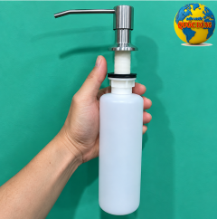 Vòi hút nước rửa chén, bộ vòi xịt nước rửa bát bình chứa 500ml