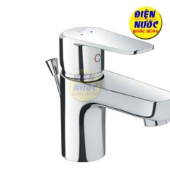 Vòi Lavabo Inax LFV-2012S nóng lạnh cao cấp & chậu đặt bàn AL-536V