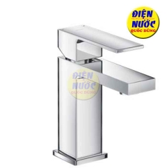 Vòi chậu rửa mặt lavabo INAX LFV-402S nóng lạnh & chậu L-293V chữ nhật