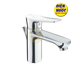Vòi chậu rửa mặt lavabo INAX LFV-502S nóng lạnh & Chậu lavabo AL-S640V