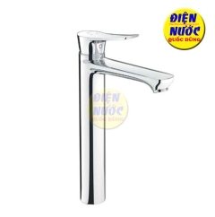 Vòi lavabo Inax LFV-502SH đặt bàn nóng lạnh & Chậu rửa mặt INAX AL-295V
