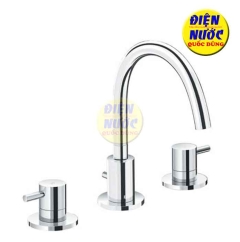 Vòi chậu Lavabo Inax LFV-7000B van nóng lạnh 3 lỗ