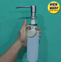 Vòi hút nước rửa chén, bộ vòi xịt nước rửa bát bình chứa 500ml