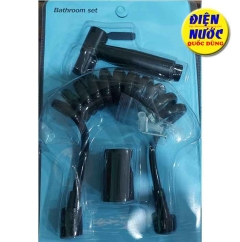 Vòi xịt vệ sinh sơn tỉnh điện màu đen