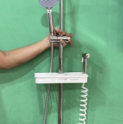  Bộ sen cây tắm đứng nóng lạnh xi bóng