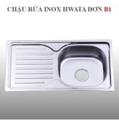 Chậu rửa inox Hwata B1, cánh nhỏ