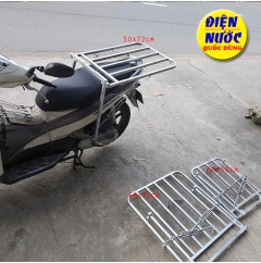 Baga giá đèo hàng xe máy đi hẻm cỡ trung 50x72cm – Bền, gọn, tải 200kg