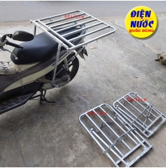 Baga giá kệ thồ hàng xe máy chở hàng cồng kềnh cỡ lớn 68x72cm – Bền, rộng, tải 200kg