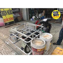 [ BAGA] giá chở hàng cánh Lớn chở thùng bê, thùng sơn, thùng nước