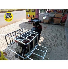 Gác baga chở hàng có 2 cánh gập mở 