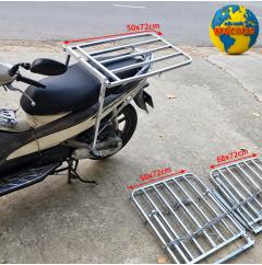 Baga giá đèo hàng xe máy đi hẻm cỡ trung 50x72cm – Bền, gọn, tải 200kg