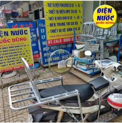 Baga giá chở hàng mở cốp xe dùng xe GA và SỐ đa năng  50 x 72 cm