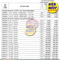 Dây điện Cadivi CV 3.0