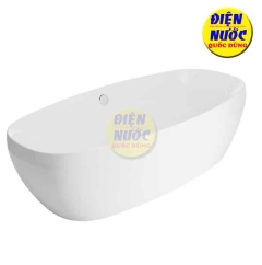 Bồn tắm acrylic đặt sàn lập thể inax BF-1858V 1.8m & vòi bồn tắm Inax BFV-656S