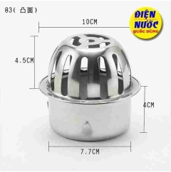Phễu Thu Nước Mái Nhà, Cầu Thoát Nước Ngăn Rác, Cầu Thoát Nước Inox Phi 90 phi 60