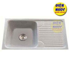 Bồn rửa chén bằng đá 1 hộc CD07
