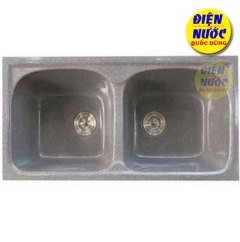 Chậu rửa chén bằng đá nhân tạo giá rẽ CD19