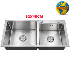 Chậu rửa chén Inox 304 8245L chất lượng tốt