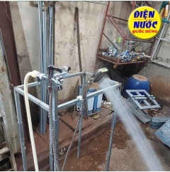 Vòi củ sen tắm lạnh nhà tắm xi mạ crom