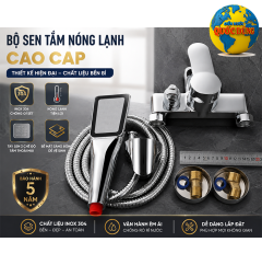 Vòi Hoa Sen Tắm Nóng Lạnh Xi Mạ Điện Crom Cao Cấp Giá Tốt