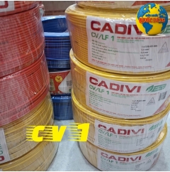 Dây cáp điện Cadivi CV1 – Bảng giá, cấu tạo, thông số kỹ thuật mới