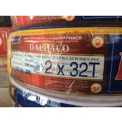 Dây đôi CV 2x32T – DAPHACO – 100m