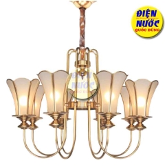 Đèn thả đồng trang trí 8 tay NC2208/8