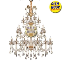 Đèn chùm 3 tầng cho phòng khách NC0630/15+10+5
