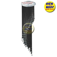 Đèn thả pha lê thông tầng xoắn NC6003