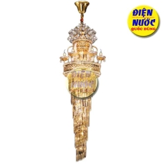 Đèn chùm pha lê cầu thang thông tầng NC99153