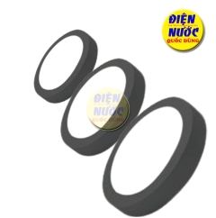 Đèn led ốp trần tròn nổi 24W 3 chế độ sáng MPE vỏ đen SRPLB24-3C (SRPLB243C)