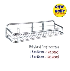 Khay kệ gia vị 1 tầng INOX KGV01