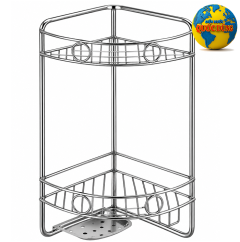 Kệ góc phòng tắm inox  2 tầng giá rẽ