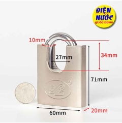 Ổ khóa cửa chống cắt cỡ lớn 60MM
