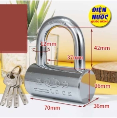 Ổ khóa cửa cỡ lớn 70MM