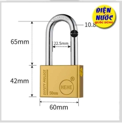 Ổ khóa cửa càng dài cỡ lớn 60MM