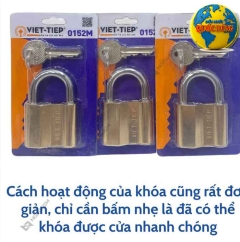 Khóa Treo Đồng Việt Tiệp 0152M Chính Hãng