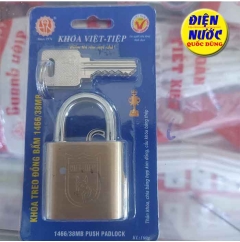 Khóa treo đồng bấm Việt Tiệp 1466/38 MB