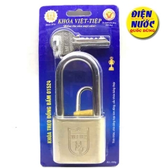 Khoá treo đồng bấm Việt Tiệp 01524 - càng dài