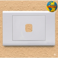 Mặt 1 Lỗ Công Tắc Sino S181/X Chính Hãng