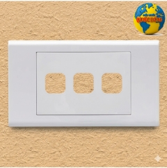 Mặt 3 Lỗ Công Tắc Sino S183/X Chính Hãng