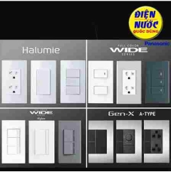 Mặt, Công Tắc, Ổ Cắm Panasonic: Giải Pháp Hiện Đại Cho Ngôi Nhà Thông Minh
