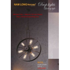 Đèn thả kiểu trang trí quán Cà Phê NB016