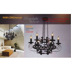 Đèn thả kiểu trang trí quán Cà Phê NB020/6