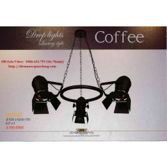 Đèn thả kiểu trang trí quán Cà Phê NB024/3