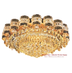 Đèn mâm Pha Lê áp trần NC0037B