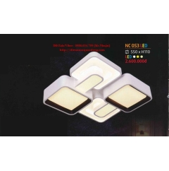 Đèn mâm vuông LED áp trần NC053 LED